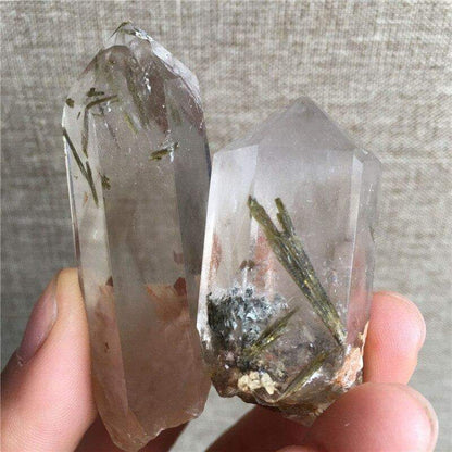 Tourmaline Quartz Crystal