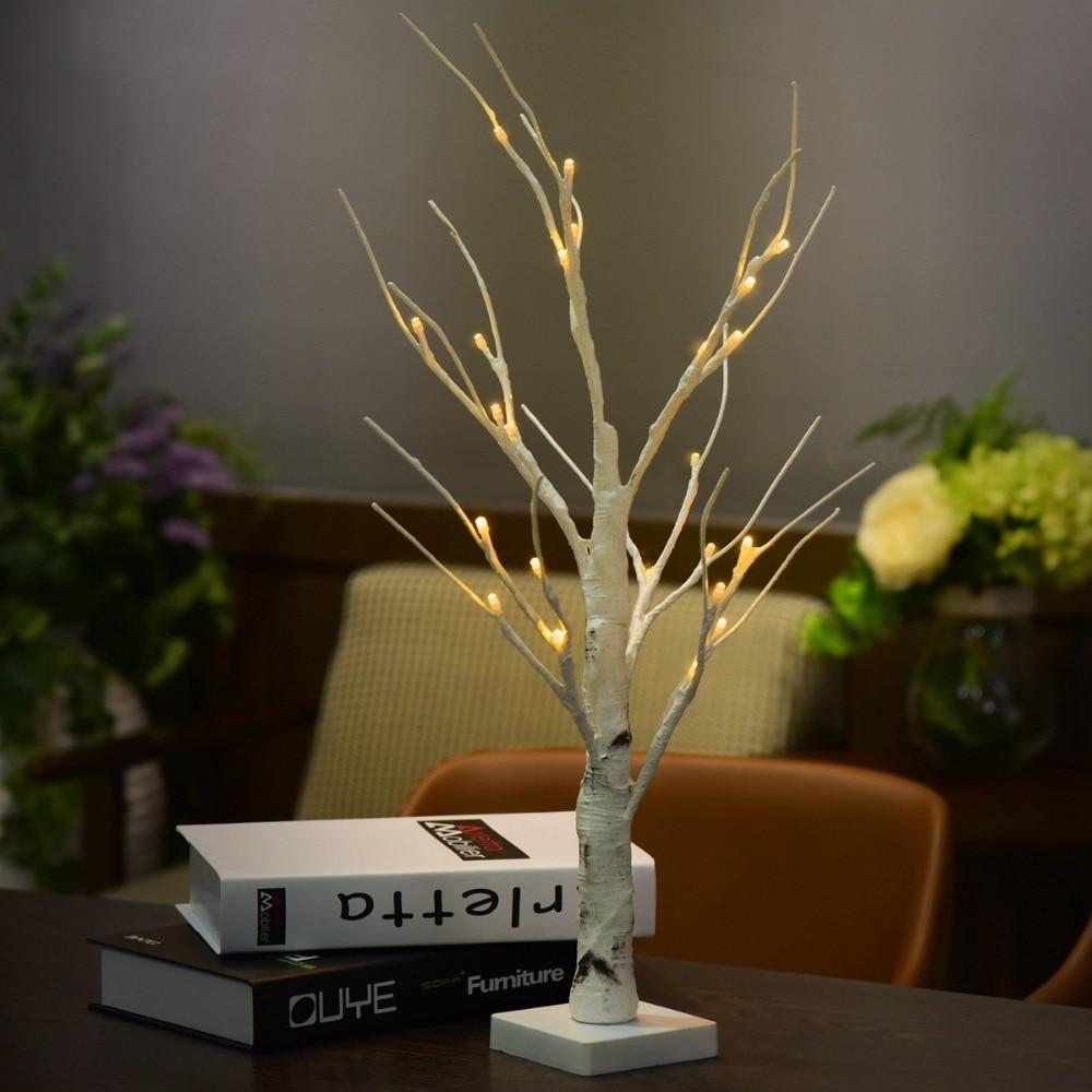 Tree Birch Table Lamp