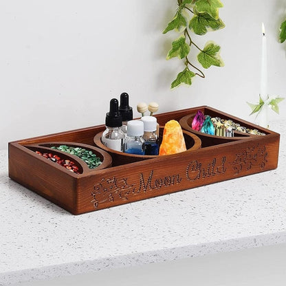 Triple Moon Altar Storage Box