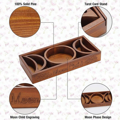 Triple Moon Altar Storage Box