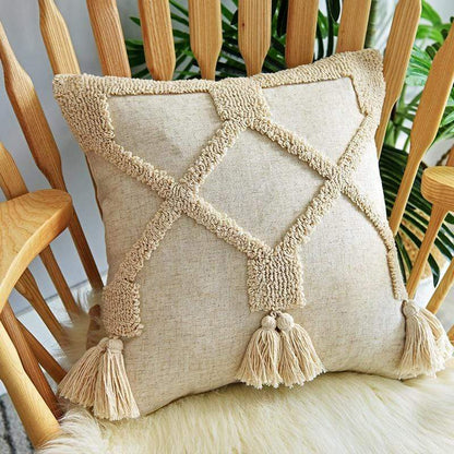 Tufted Boho Pillow Covers