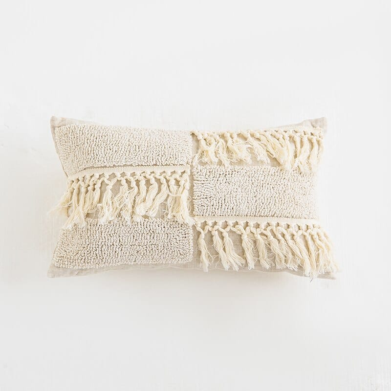 Tufted Boho Throw Cushion Cover