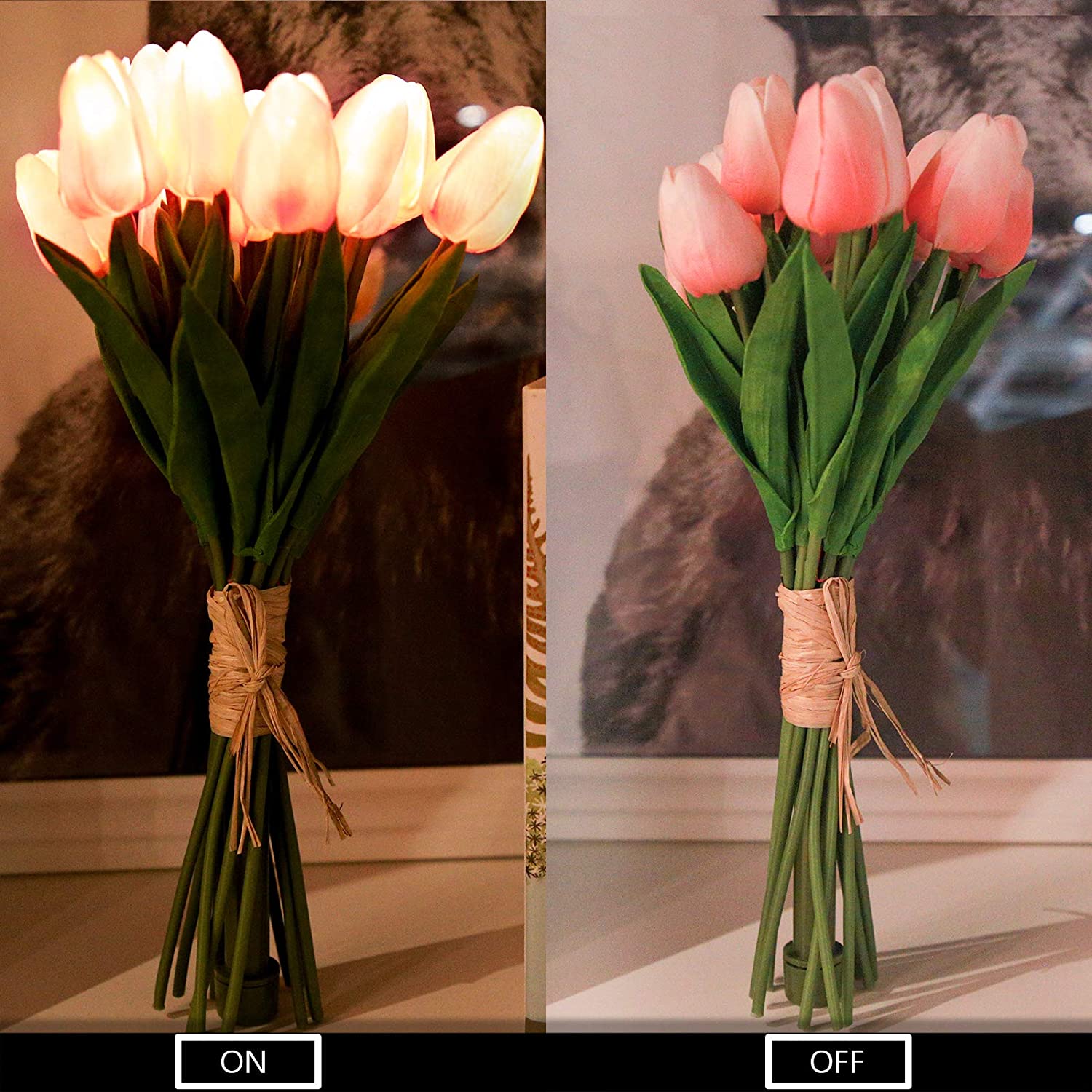 Tulips LED Night Light Banquet