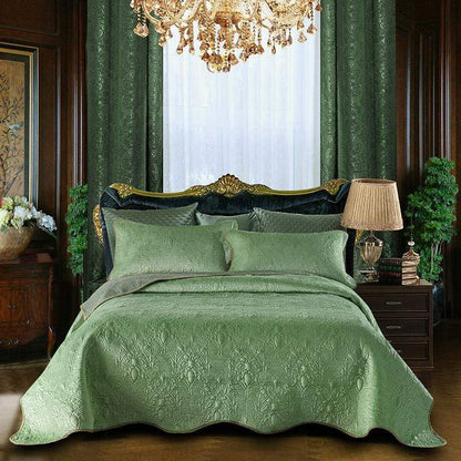 Twill Green Bedspread Cover Quilts & Sets