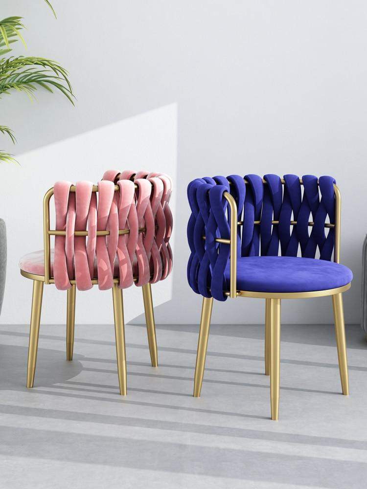 Twist Modern Vanity Chair