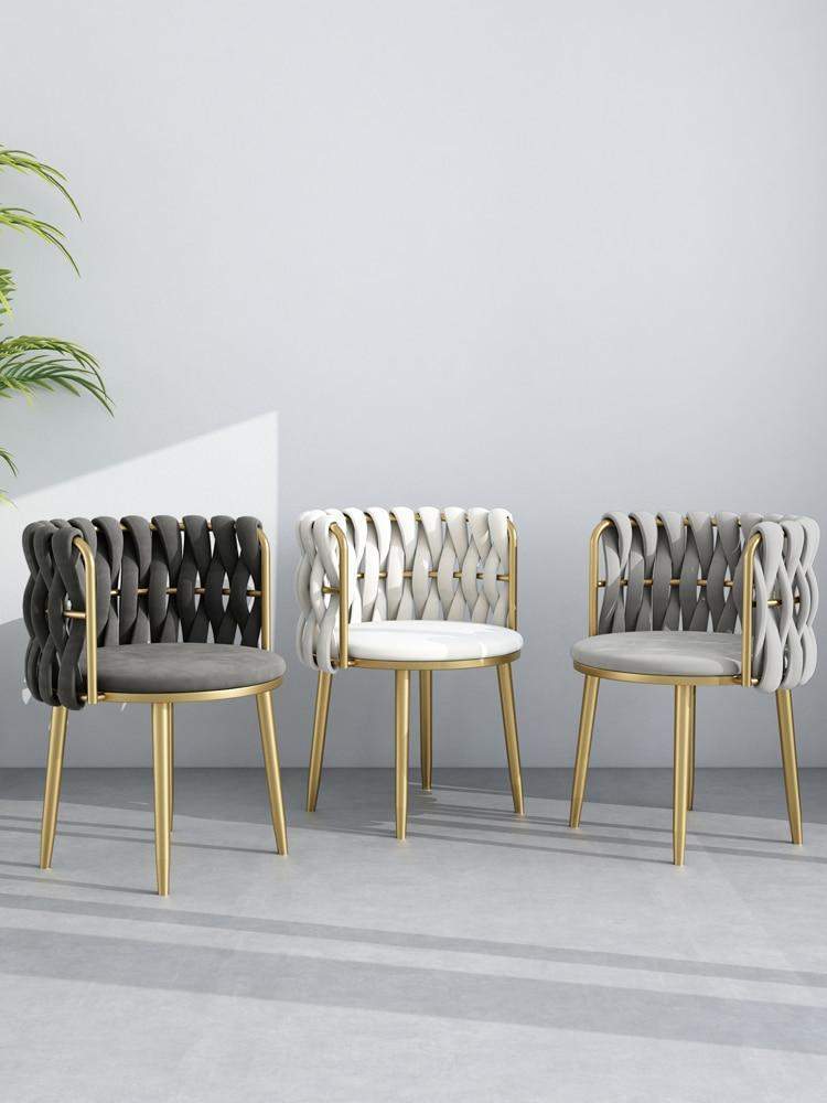 Twist Modern Vanity Chair