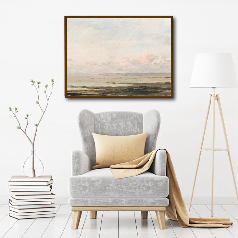 Vintage Seascape Canvas Wall Art