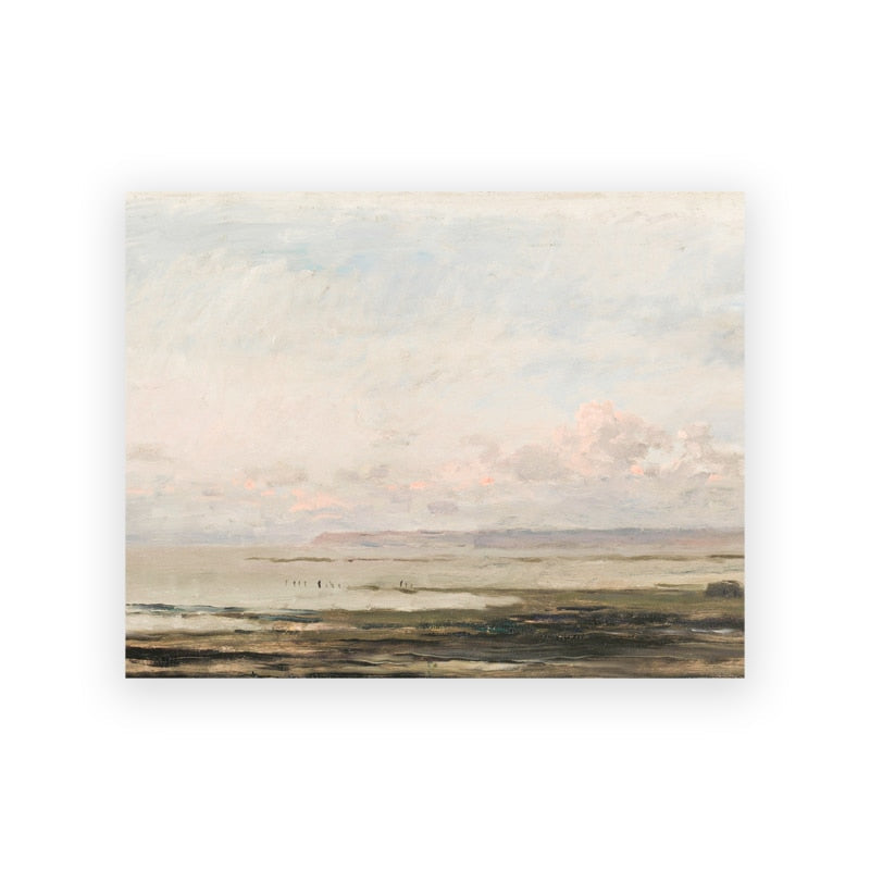 Vintage Seascape Canvas Wall Art