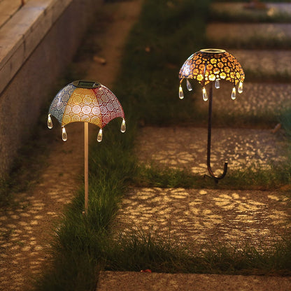 Umbrella Solar Garden Lights