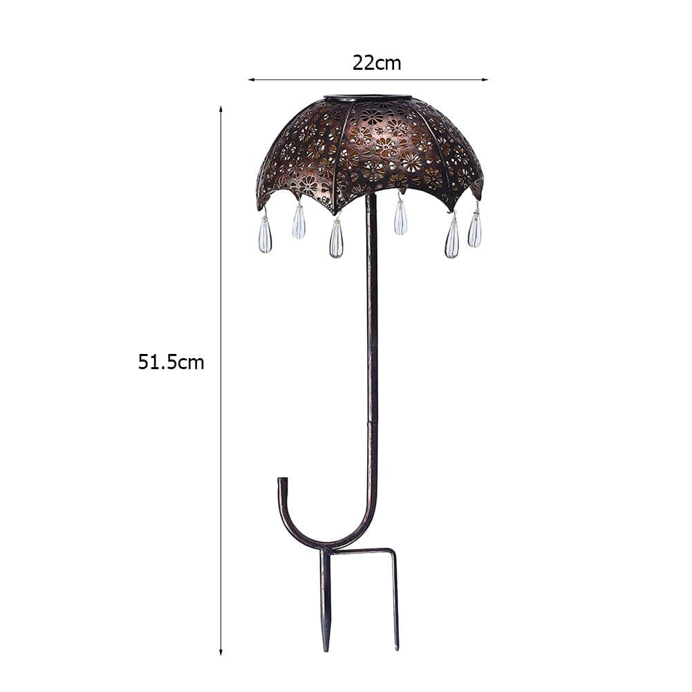 Umbrella Solar Garden Lights