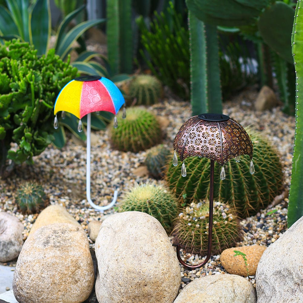 Umbrella Solar Garden Lights