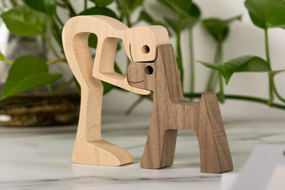 Unconditional Love Wooden Figurines Figurine Figurines love sense unconditional wood