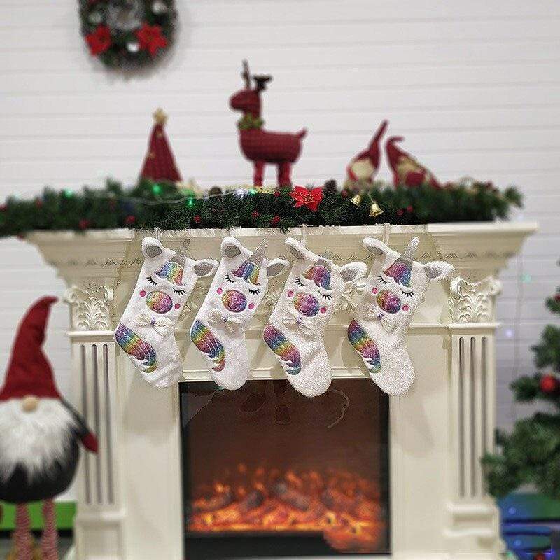 Unicorn Sock Christmas Stocking