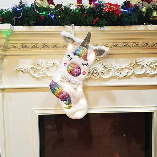 Unicorn Sock Christmas Stocking