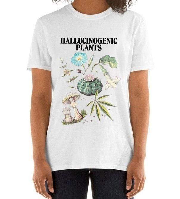 Unisex Hallucinogenic Plants T-Shirt Graphic Tee