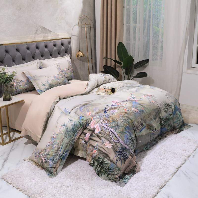 Universes Garden Egyptian Cotton Duvet Cover Set Duvet Covers & Sets