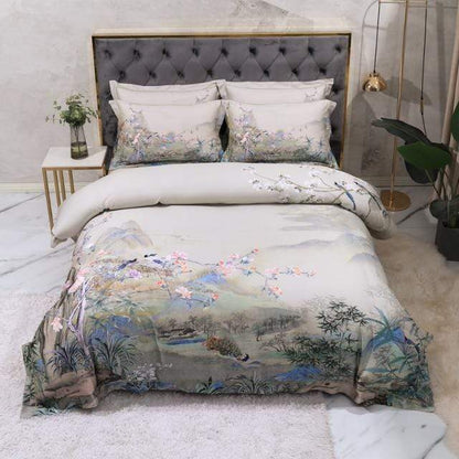 Universes Garden Egyptian Cotton Duvet Cover Set Duvet Covers & Sets