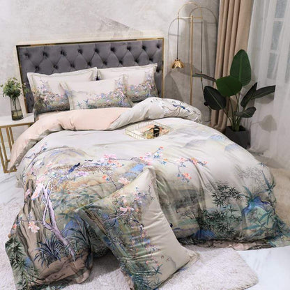 Universes Garden Egyptian Cotton Duvet Cover Set Duvet Covers & Sets