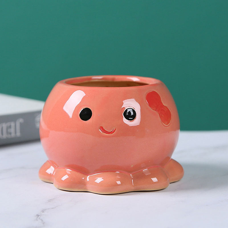 Small Octopus Mood Flowerpots