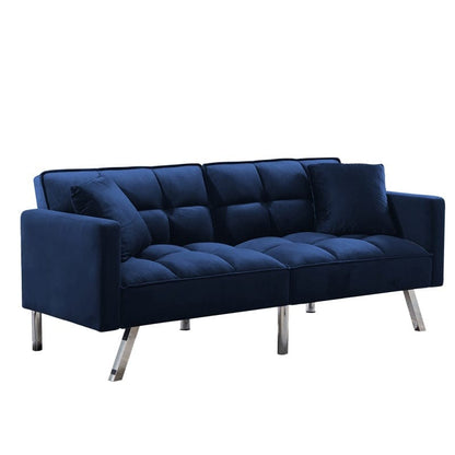 Velvet Sleeper Sofa Couch