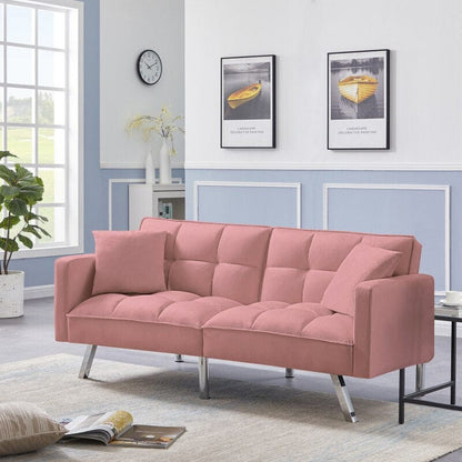 Velvet Sleeper Sofa Couch