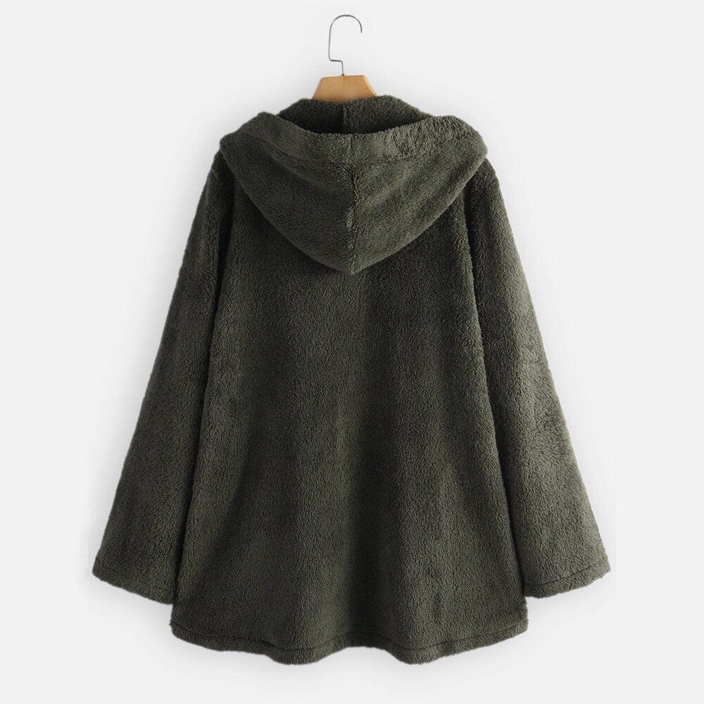 Venus Patchwork Plaid Oversized Coat