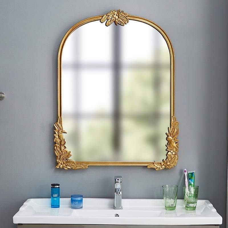 Vintage Carved Mirror