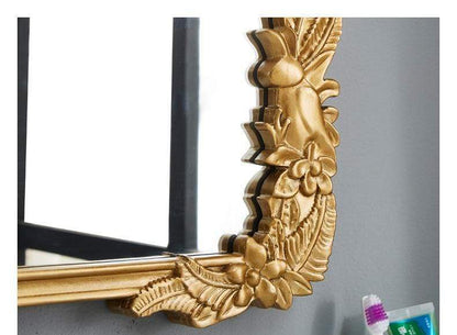 Vintage Carved Mirror