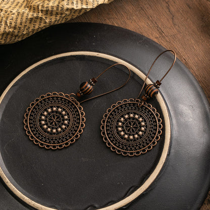 Vintage Hollow Ethnic Earrings