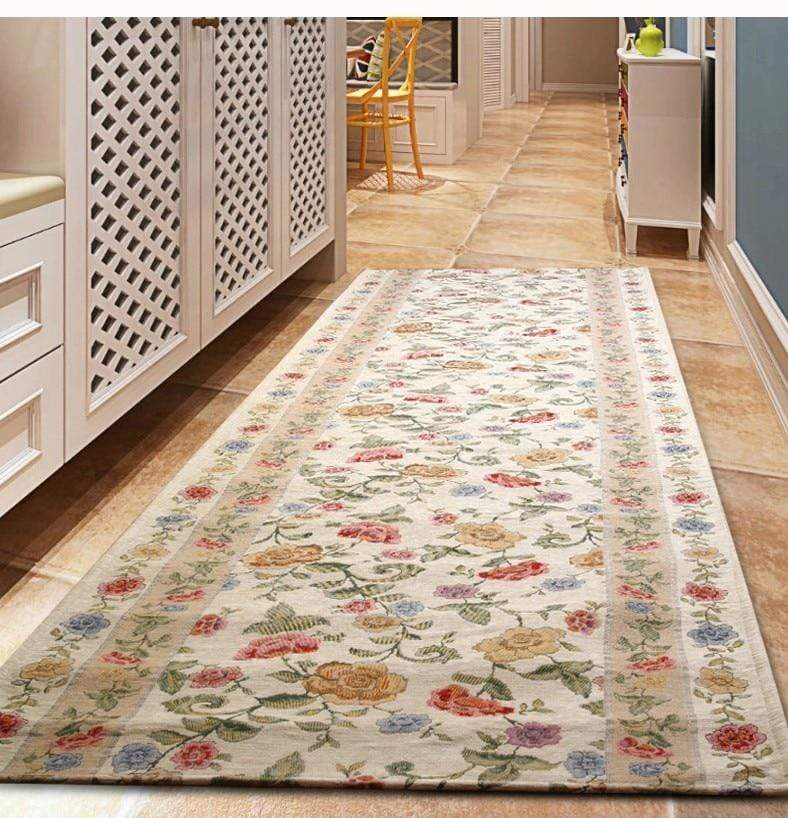 Vintage Long Floral Carpet Carpets