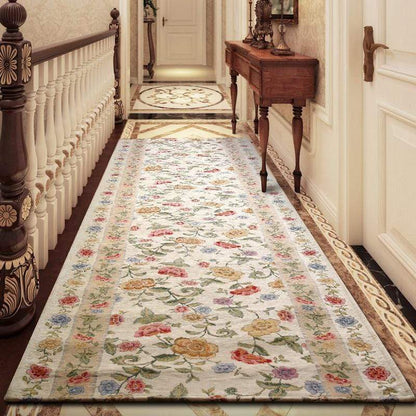 Vintage Long Floral Carpet Carpets