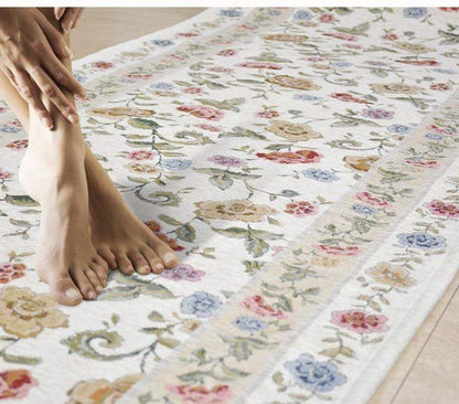 Vintage Long Floral Carpet Carpets