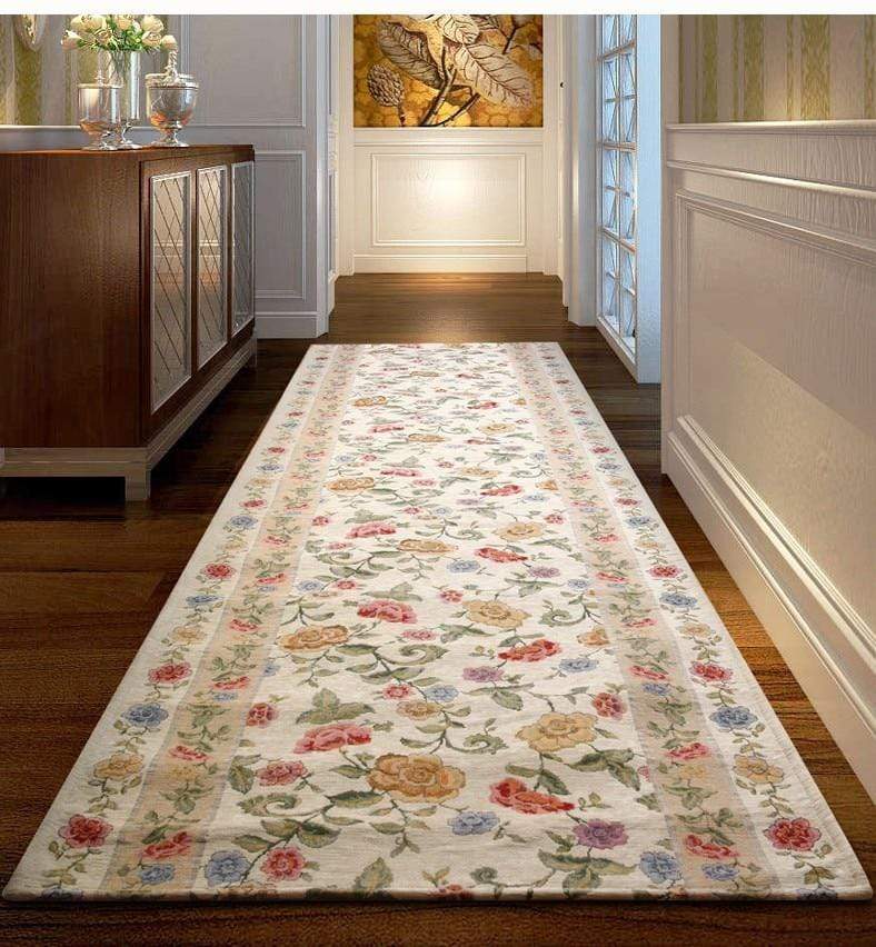 Vintage Long Floral Carpet Carpets
