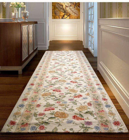 Vintage Long Floral Carpet Carpets