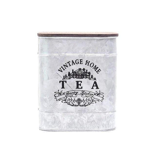 Vintage Metal Trinket Tin Canisters