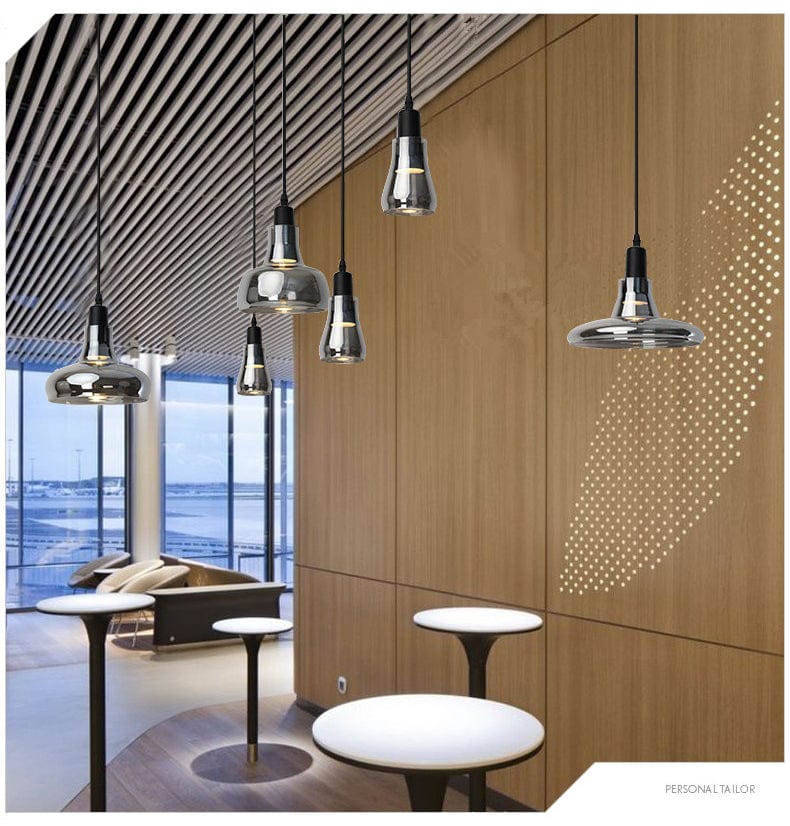 Vintage Minimalist Glass Pendant Lights