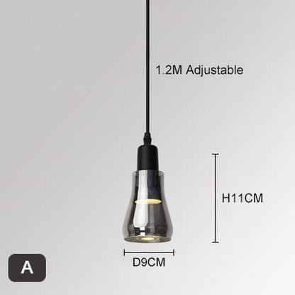 Vintage Minimalist Glass Pendant Lights