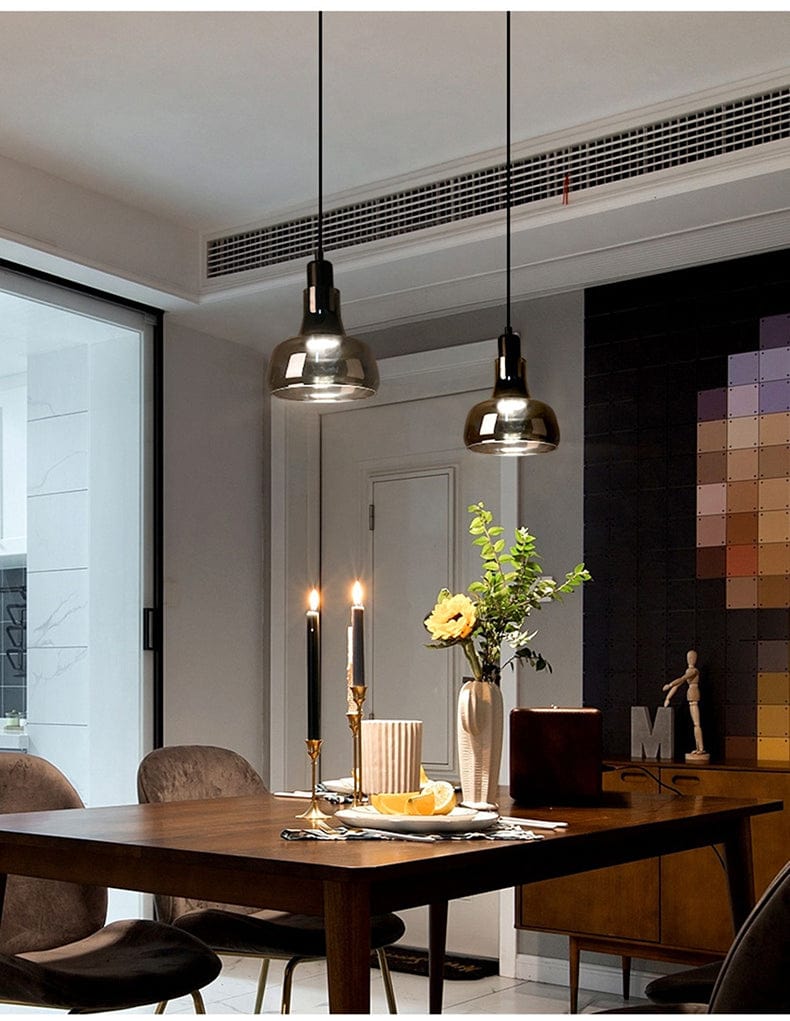 Vintage Minimalist Glass Pendant Lights