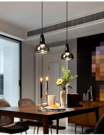 Vintage Minimalist Glass Pendant Lights
