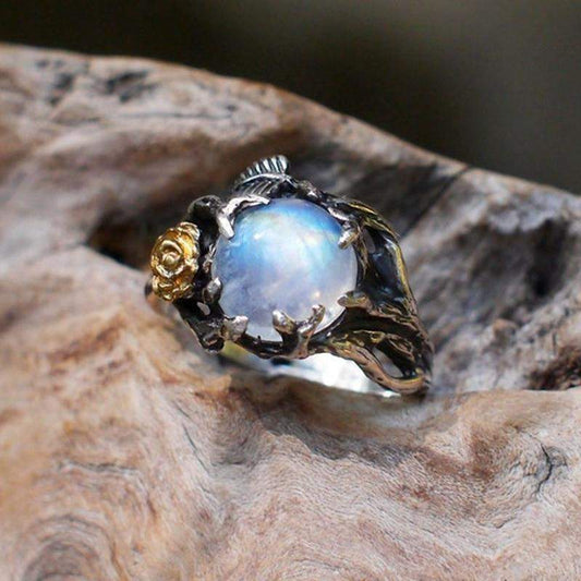 Vintage Moonstone Ring Ring