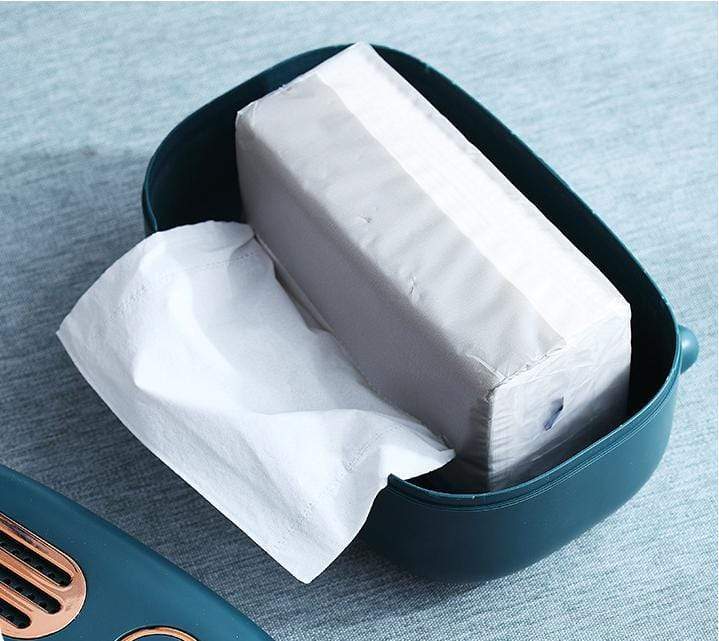 Vintage Radio Tissue Box