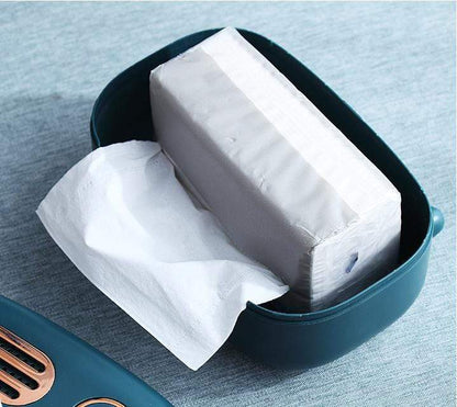 Vintage Radio Tissue Box