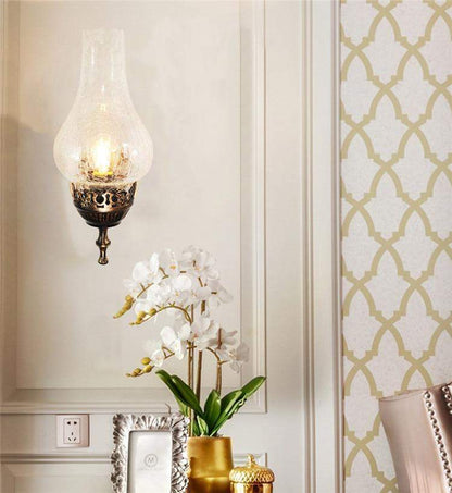 Vintage Sconce Oil Lamp