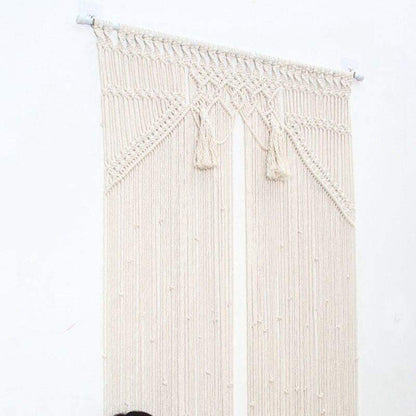 Wall Hanging Macrame Curtain