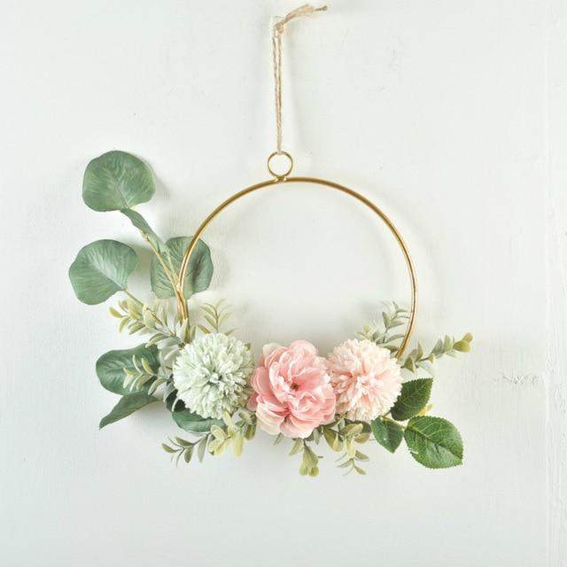 Wall Hanging Simulation Flower Garland