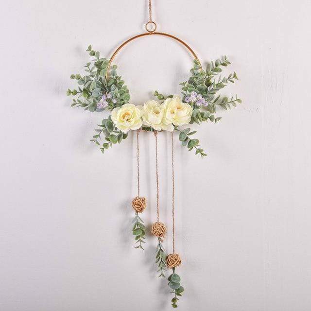 Wall Hanging Simulation Flower Garland