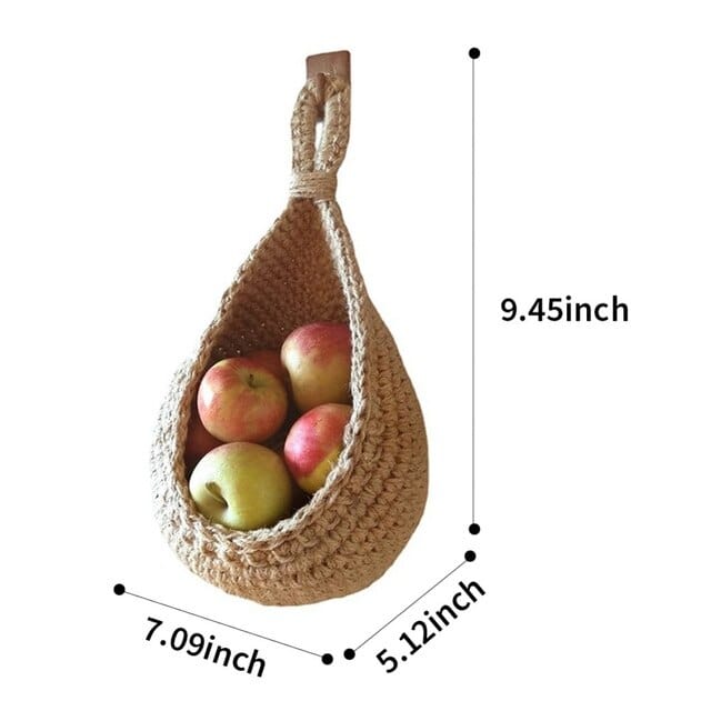 Wall Hanging Vegetable and Fruit Basket