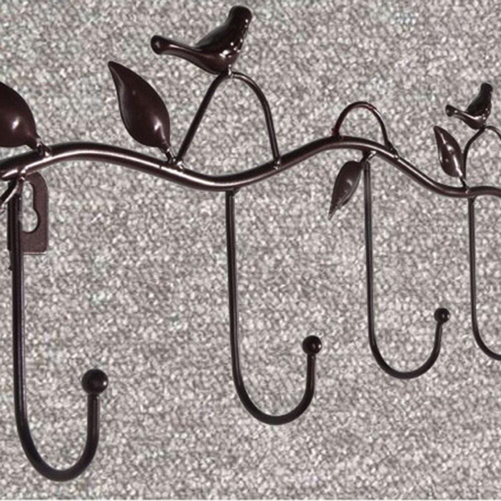 Wall Retro Birds Hook Iron