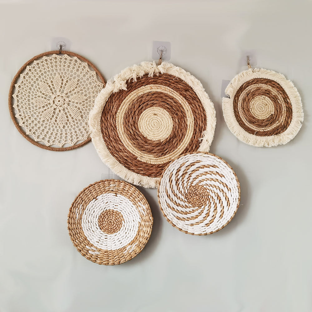Wall Woven Hanging Decor Set