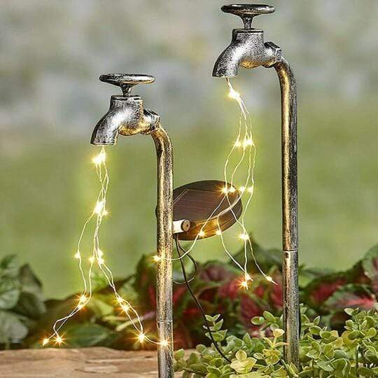 Water Faucet Solar Led Light